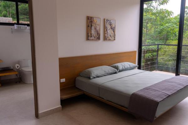1 King Bed Second floor bedroom 6 with king bed and jungle view