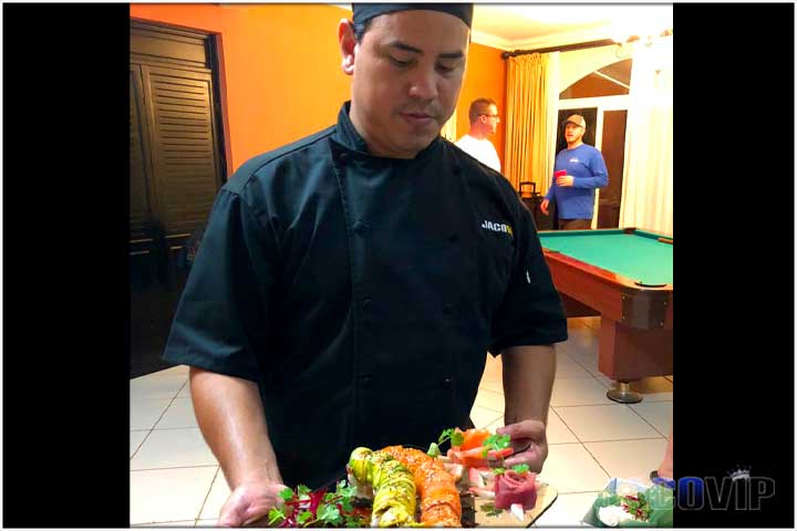 Private sushi chef at home