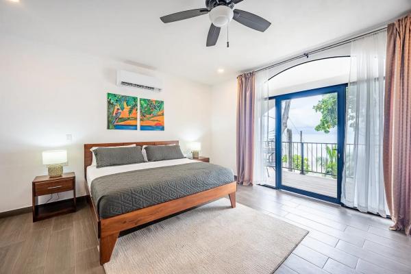 Bedroom 11 with beachfront balcony