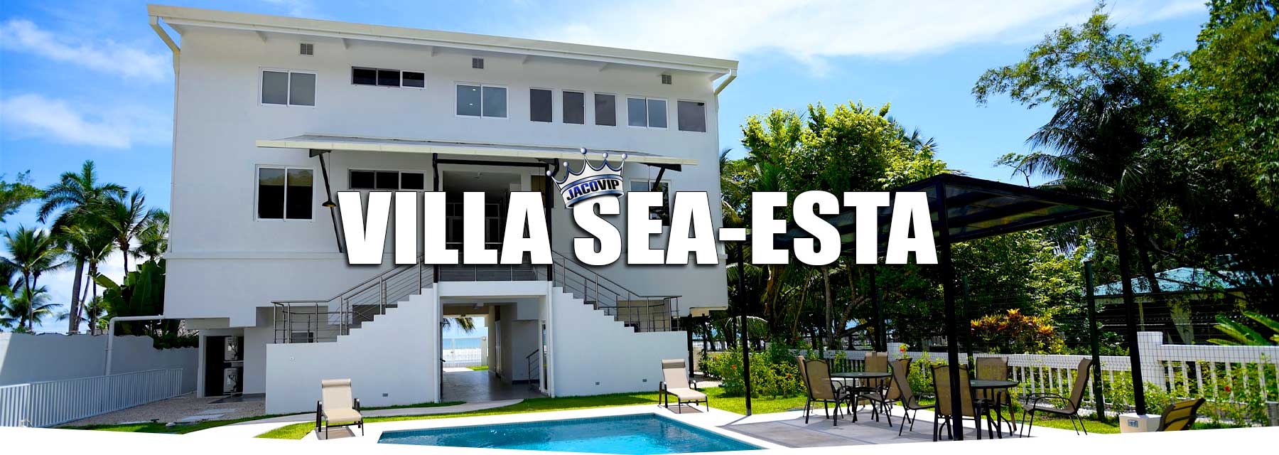 Villa Sea-Esta Jaco beachfront vacation rental villa in Costa Rica